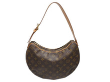 Load image into Gallery viewer, 極美品 LOUIS VUITTON ルイヴィトン クロワッサンMM ワンショルダーバッグ M51512 モノグラム PVC レザー ブラウン 中古 4b005242