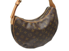 Load image into Gallery viewer, 極美品 LOUIS VUITTON ルイヴィトン クロワッサンMM ワンショルダーバッグ M51512 モノグラム PVC レザー ブラウン 中古 4b005242