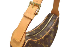 Load image into Gallery viewer, 極美品 LOUIS VUITTON ルイヴィトン クロワッサンMM ワンショルダーバッグ M51512 モノグラム PVC レザー ブラウン 中古 4b005242