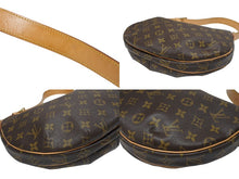 Load image into Gallery viewer, 極美品 LOUIS VUITTON ルイヴィトン クロワッサンMM ワンショルダーバッグ M51512 モノグラム PVC レザー ブラウン 中古 4b005242