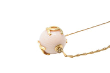 Load image into Gallery viewer, CHANEL シャネル ネックレス ココマーク ゴールドチェーン マーブルボール 球体 WS4099 ゴールド 美品 中古 52444