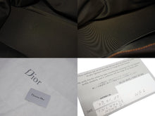 Load image into Gallery viewer, Christian Dior クリスチャンディオール トロッター ハンドバッグ キャンバス レザー ブラウン シルバー金具 美品 中古 4b005260