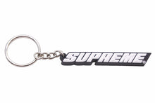 画像をギャラリービューアに読み込む, 美品 Supreme Bevel Logo Keychain ブラック シュプリーム キーチェーン キーホルダー ラバーボックス ログ 中古 5264 