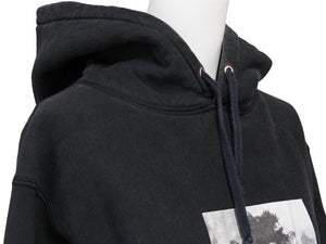 SUPREME シュプリーム 13AW Basquiat Hoodie バスキアフーディ パーカー プルオーバー コットン ブラック グレー サイズL 美品 52650