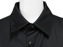 Load image into Gallery viewer, PRADA プラダ ジャケット Re-Nylon 20AW オーバーサイズ シャツジャケット ブラック ナイロン SC514 S202 1WQ8 美品 中古 52799