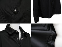 Load image into Gallery viewer, PRADA プラダ ジャケット Re-Nylon 20AW オーバーサイズ シャツジャケット ブラック ナイロン SC514 S202 1WQ8 美品 中古 52799