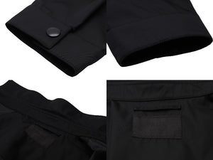 PRADA プラダ ジャケット Re-Nylon 20AW オーバーサイズ シャツジャケット ブラック ナイロン SC514 S202 1WQ8 美品 中古 52799