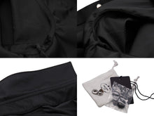 Load image into Gallery viewer, PRADA プラダ ジャケット Re-Nylon 20AW オーバーサイズ シャツジャケット ブラック ナイロン SC514 S202 1WQ8 美品 中古 52799