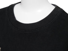 Load image into Gallery viewer, miskeen ミスキーン 半袖Tシャツ ビッグシルエット 刺繡 コットン ブラック サイズXL 美品 中古 52813