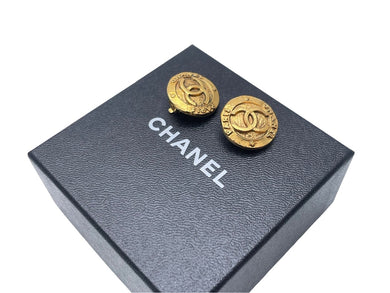 CHANEL シャネル イヤリング ココマーク GP 28刻印 1993年 ゴールド 4ｇ レディース 良品 中古 52903