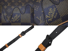 Load image into Gallery viewer, LOUIS VUITTON ルイヴィトン ナイルメッセンジャー PM ショルダーバッグ ダミエジャイアント NIGO N40359 ブラウン 美品 中古 4b005294