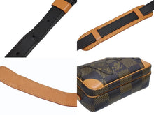 Load image into Gallery viewer, LOUIS VUITTON ルイヴィトン ナイルメッセンジャー PM ショルダーバッグ ダミエジャイアント NIGO N40359 ブラウン 美品 中古 4b005294