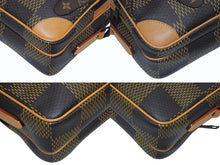 Load image into Gallery viewer, LOUIS VUITTON ルイヴィトン ナイルメッセンジャー PM ショルダーバッグ ダミエジャイアント NIGO N40359 ブラウン 美品 中古 4b005294