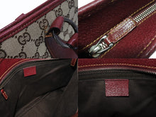 Load image into Gallery viewer, 美品 GUCCI グッチ ワンショルダーバッグ ハンドバッグ 113011 GGキャンバス レザー ベージュ ブラウン ゴールド金具 中古 4b005295