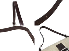 Load image into Gallery viewer, 極美品 FENDI フェンディ マンマバケット ワンショルダーバッグ 26424 ズッカ柄 キャンバス レザー ベージュ シルバー金具 中古 4b005302