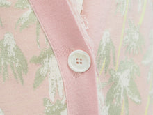 Load image into Gallery viewer, LOEWE ロエベ カーディガン オーバーシルエット 花柄 レーヨン ピンク サイズXS S3108120SM 美品 中古 53059