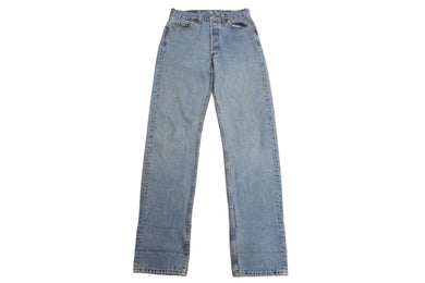 Levi's リーバイス バックペイント デニムパンツ 501 W29 L34 ブルー ボトムス ストレート 美品 中古 53067