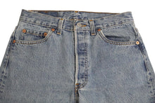 Load image into Gallery viewer, Levi&#39;s リーバイス バックペイント デニムパンツ 501 W29 L34 ブルー ボトムス ストレート 美品 中古 53067