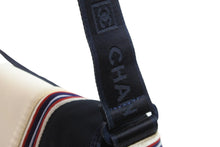 Load image into Gallery viewer, CHANEL シャネル ショルダーバッグ ココマーク スポーツライン 10番台 ネイビー ホワイト 良品 中古 53150
