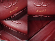 Load image into Gallery viewer, CHANEL シャネル マトラッセWフラップチェーンショルダーバッグ 1番台 ラムスキン 23cm ブラック ゴールド金具 53189