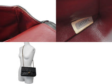 Load image into Gallery viewer, CHANEL シャネル マトラッセWフラップチェーンショルダーバッグ 1番台 ラムスキン 23cm ブラック ゴールド金具 53189