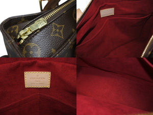 極美品 LOUIS VUITTON ルイヴィトン ミュルティプリ シテ ハンドバッグ M51162 モノグラム PVC レザー ゴールド金具 中古 4b005328