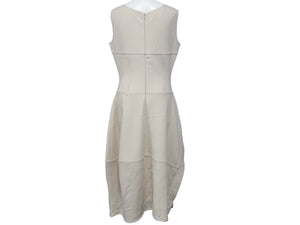 JIL SANDER ジルサンダー ワンピース KKJWKA0020 ベージュ 毛 サイズ36 イタリア製 美品 中古 53310