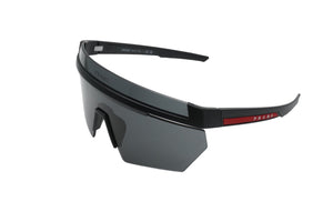 PRADA プラダ サングラス アイウェア SPS01Y Linea Rossa Impavid eyewear ブラック 美品 中古 53441