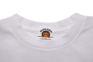 新品未使用 BAPE KIDS ベイプキッズ 半袖Ｔシャツ ドラゴンボール超 ホワイト コットン サイズ120 002TEF733916X 中古 53456