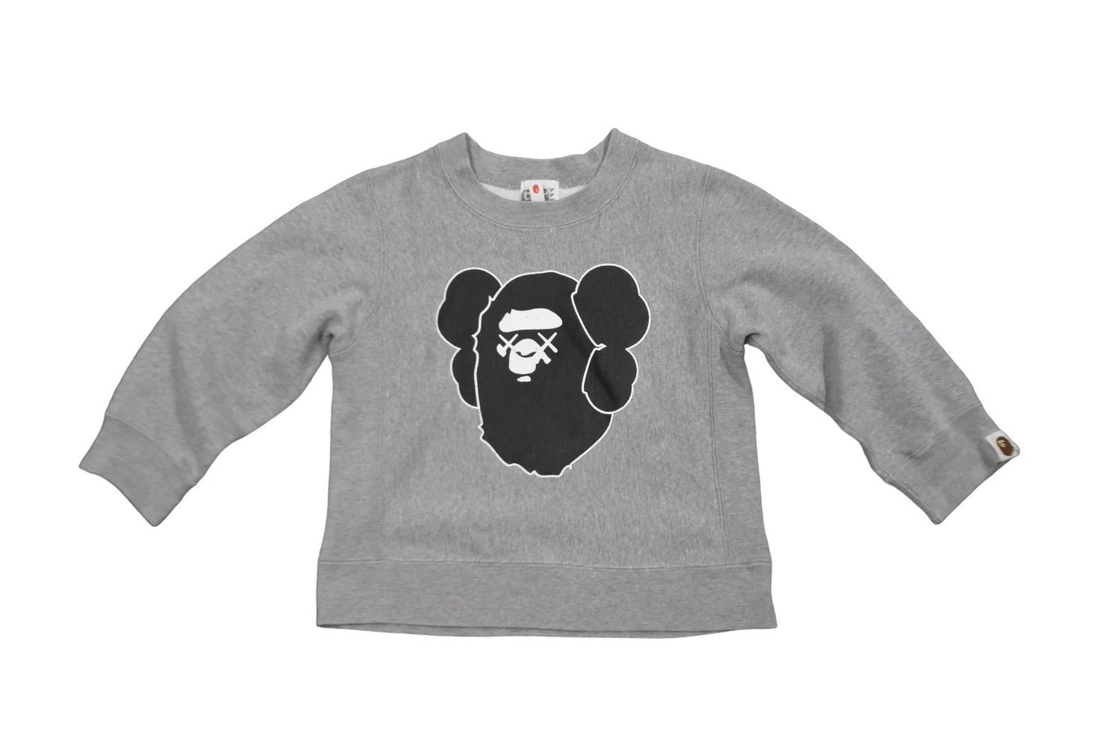 A BATHING APE 四面プリント リバーシブル スウェット Lサイズ