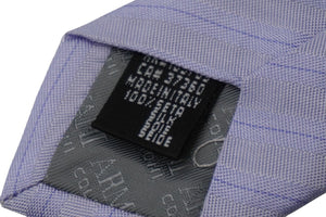 新品未使用 ARMANI アルマーニ ネクタイ 服飾小物 紳士 ストライプ ブルー イタリア製 シルク 中古 53501