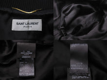 画像をギャラリービューアに読み込む, SAINT LAURENT サンローラン ブルゾン テディジャケット 13195 376283 Y213Q 9921 サイズ34 ゴールド金具 美品 中古 53519 