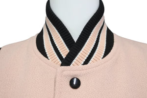 SAINT LAURENT サンローラン ブルゾン テディジャケット 13195 376283 Y213Q 9921 サイズ34 ゴールド金具 美品 中古 53519 