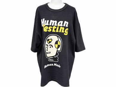 HUMAN MADE × ASAP ROCKY ヒューマンメイド エイサップロッキー 22SS HUMAN TESTING T-SHIRT ブラック サイズ2XL 美品 中古 4b005362