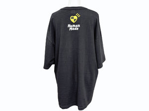 HUMAN MADE × ASAP ROCKY ヒューマンメイド エイサップロッキー 22SS HUMAN TESTING T-SHIRT ブラック サイズ2XL 美品 中古 4b005362