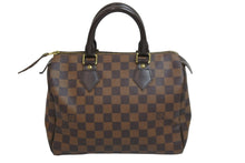 Load image into Gallery viewer, 極美品 LOUIS VUITTON ルイ・ヴィトン ハンドバッグ スピーディ25 N41532 ダミエキャンバス ゴールド金具 中古 53628