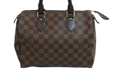 Load image into Gallery viewer, 極美品 LOUIS VUITTON ルイ・ヴィトン ハンドバッグ スピーディ25 N41532 ダミエキャンバス ゴールド金具 中古 53628