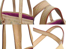 Load image into Gallery viewer, LOUIS VUITTON ルイヴィトン トートバッグ M40109 フラーンジュ バケット ホワイト マルチカラー ゴールド金具 美品 中古 53651