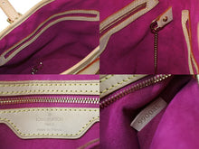 Load image into Gallery viewer, LOUIS VUITTON ルイヴィトン トートバッグ M40109 フラーンジュ バケット ホワイト マルチカラー ゴールド金具 美品 中古 53651
