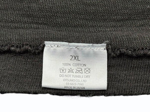 HUMAN MADE ヒューマンメイド 24AW 福岡限定 HEART T-SHIRT 日本製 コットン ブラック パープル サイズ2XL美品 中古 4b005366