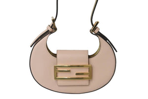 未使用 フェンディ FENDI ショルダーバッグ クッキー 8BS065 AAIW ピンク系 中古 53676 