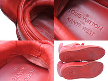 Load image into Gallery viewer, LOUIS VUITTON × KANYE WEST ルイヴィトン × カニエウエストドンズ スニーカー レッド サイズ6 1/2 美品 中古 53768