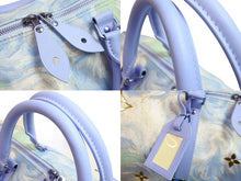 Load image into Gallery viewer, 新品同様 LOUIS VUITTON ルイヴィトン 糸杉のある麦畑 ゴッホ キーポルバンドリエール50 マスターズコレクション M43347 中古 53829