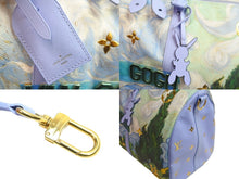 Load image into Gallery viewer, 新品同様 LOUIS VUITTON ルイヴィトン 糸杉のある麦畑 ゴッホ キーポルバンドリエール50 マスターズコレクション M43347 中古 53829