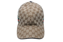 画像をギャラリービューアに読み込む, 極美品 GUCCI グッチ ベースボールキャップ 帽子 GGキャンバス シェリーライン 200035 KQW8G ベージュ サイズL 中古 53856 