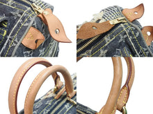 Load image into Gallery viewer, LOUISVUITTON ルイヴィトン スピーディ30 ボストンバッグ パッチワーク M95381 TH1087 モノグラムデニム 美品 中古 53894