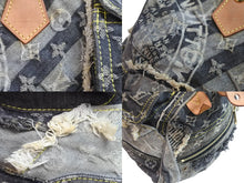 Load image into Gallery viewer, LOUISVUITTON ルイヴィトン スピーディ30 ボストンバッグ パッチワーク M95381 TH1087 モノグラムデニム 美品 中古 53894