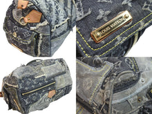 Load image into Gallery viewer, LOUISVUITTON ルイヴィトン スピーディ30 ボストンバッグ パッチワーク M95381 TH1087 モノグラムデニム 美品 中古 53894