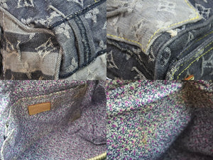 LOUISVUITTON ルイヴィトン スピーディ30 ボストンバッグ パッチワーク M95381 TH1087 モノグラムデニム 美品 中古 53894