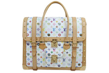 Load image into Gallery viewer, 極美品 LOUIS VUITTON × 村上隆 ルイヴィトン ボストンバッグ サックジギャンティック M92057 ブロン マルチ ゴールド金具 53902